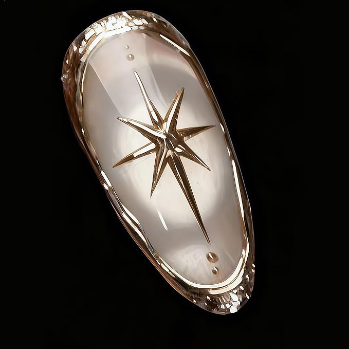 3D Star Nail Mold Multiple Shapes Metal Starlight Silicone Nails Molds Accessories Gel Moon Art Manicure Tools