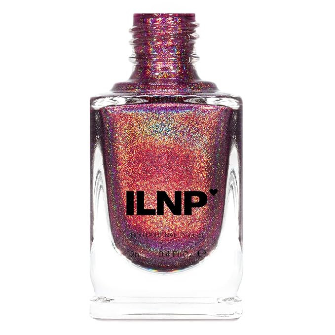 ILNP Love Language - Rich Cabernet Red Ultra Holo Nail Polish