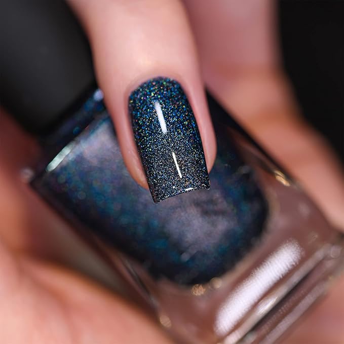 ILNP Skyline - Midnight Sapphire Blue Ultra Holo Nail Polish