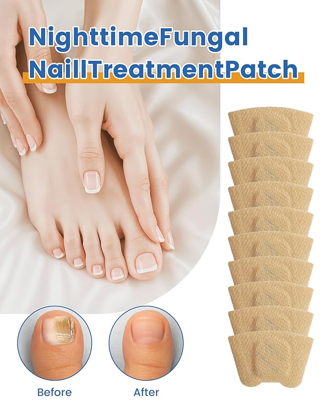Nail TreatmentFungal Nail Patches For Toenails 32patches, Restore The Nails’ Natural Strength And Clarity.
