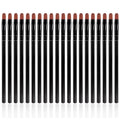 WOKOTO 20 PCS Nail Art Brushes Set For UV Gel polish Applying Black Acrylic Nail Brushes For Women's Acrylic Nails Round Tip Nail Acrylic Brushes For Nail Designs Painting Body Art Pens Brushes