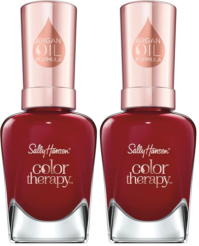 Sally Hansen Color Therapy Nail Polish 370 Unwine'd, 0.5 fluid_ounces (Pack of 2)