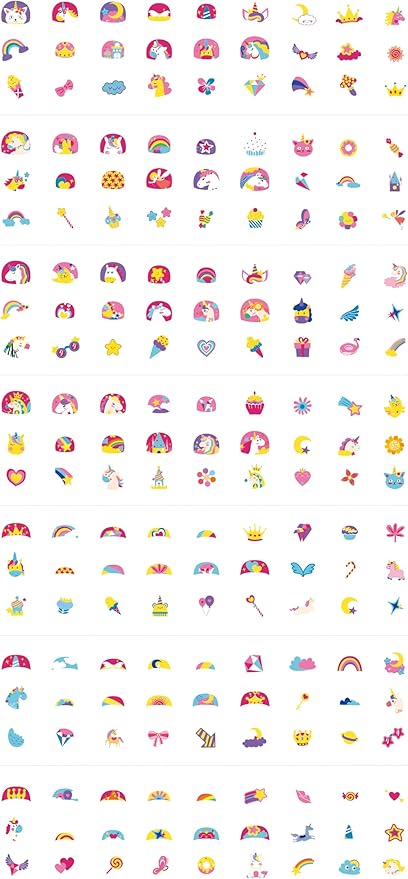 Avenir - Nail Stickers & Tattoos - Unicorns