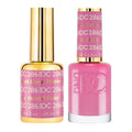 DND DC Gel Polish Set, Purple Collection, UV/LED Gel Polish and Air Dry Nail Lacquer, Matching Chip-Free Polish Duo, 286 Painted Daisy, 0.5 Fl Oz