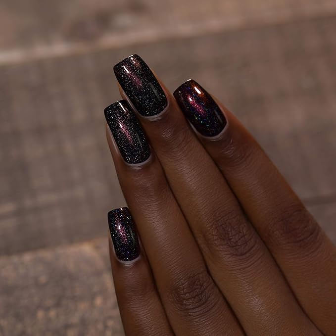 ILNP Dash of Cocoa - Intense Dark Chocolate Holographic Nail Polish