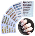 7200 Pieces(6 Grid)5 Pack of Nail Art Rhinestone Decoration Style4