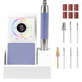 Professional Nail Drill, 40,000RPM Electric Brushless Nail Drill, Rechargeable, Portable, Touch Control, Quiet, Vibration-Free, Cordless Nail File Machine with 7PCS Drill Bits