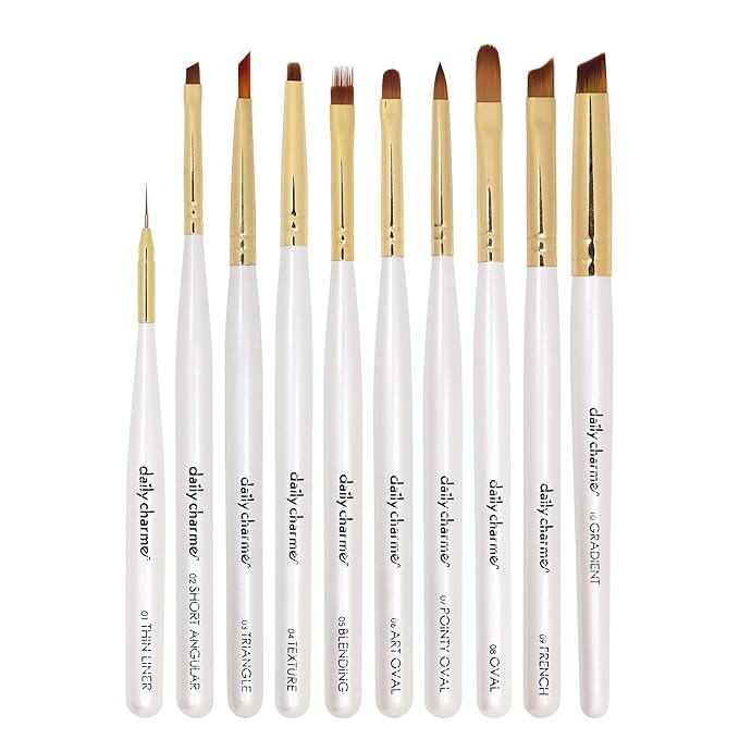 Daily Charme Nail Art Brushes (Set)
