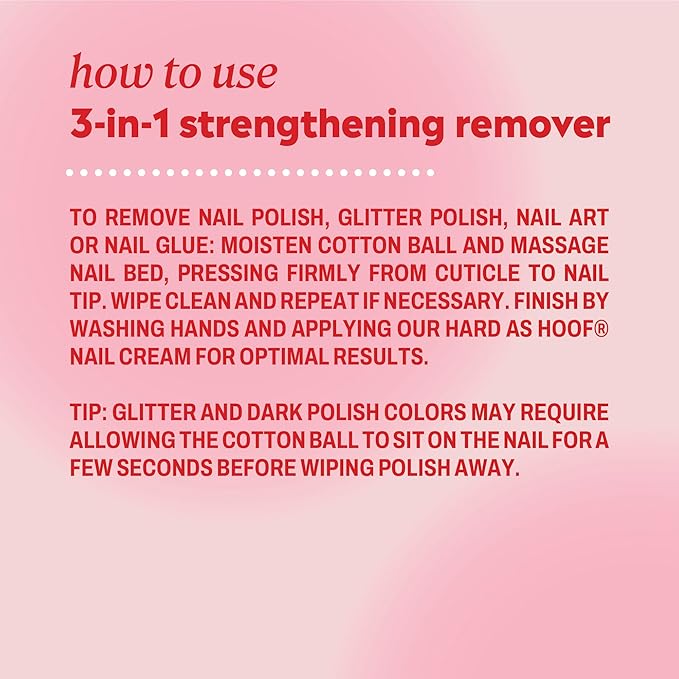 Onyx Professional 3-in-1 Strengthening Nail Polish Remover with 7 inch Nail File, 16 fl oz - Removes Nail Polish, Hydrates, Strengthens Nails | Infused with Grapeseed Oil, Cacay Oil, Cactus Seed Oil
