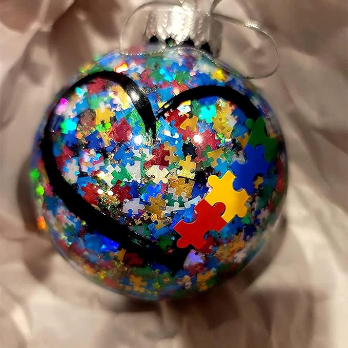 50g Laser Puzzle Pieces Nail Glitter Mix Colors 3D Holographic Nail Sequins Ultrathin Paillettes Shapes Glitter for Nails Art Decoration, Face, Body, Nail Decals, and DIY Crafting