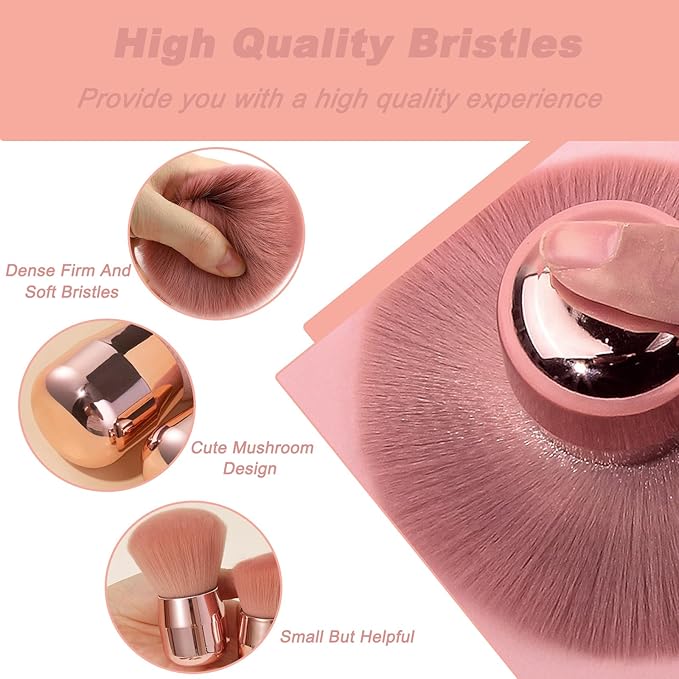 Nail Art Dust Powder Remover Brush Soft Nail Dust Cleaner Brush Makeup Manicure Brushes for Acrylic Nail Art Clean Up Tools 1 Pack