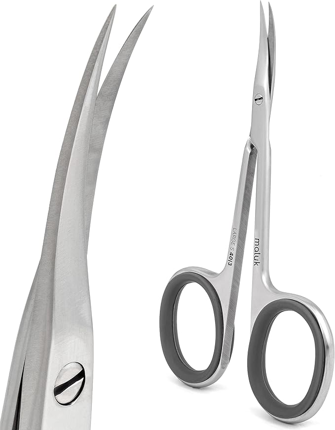 Professional Cuticle Scissors Maluk Large S | Silicon
