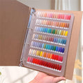 Acycoin2A 357 Extra Large Press on Organizer Nail Storage and Display Binder Book Loose-Leaf Nail Color Sample Exhibition Album with Nail Tape and Nail Tips