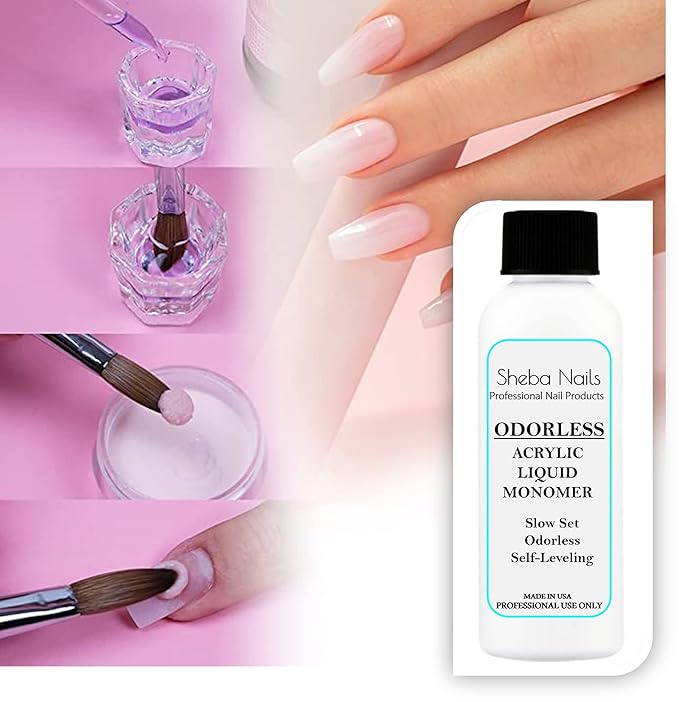 SHEBA NAILS State Board Sealed Odorless Nail Acrylic Student Kit