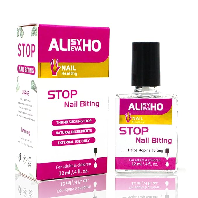 Nail Biting Treatment for Kids, Bitter prevention Thumb Sucking Deterrent, Safe Plant Formula& Effective Solution Long-Lasting & Quick Dry For Ages 3+ | 0.4 oz |