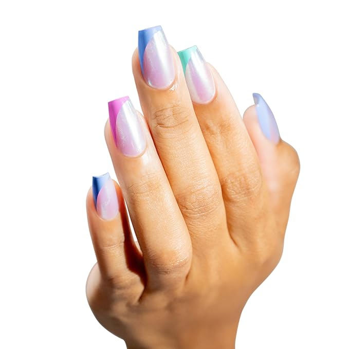 Artistic Colourluxe Press-On Tips - Kit Colourluxe Press-On Tips - Kits Nails - 30 Nails (Give Me Cyberspace, Kit)