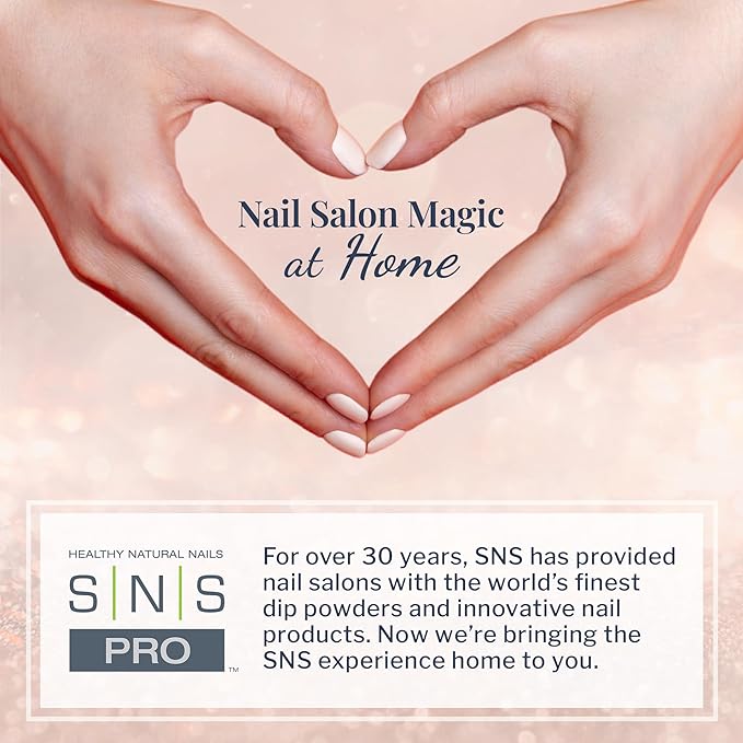 SNS Nail Polish for Nail Dip Powder, Sealer Dry - Sealing & Hardening Agent for Dip Powders - Brings Color & Hardens Manicure Layers - Low-Odor & No UV Lamp Required - 0.5 fl. oz.