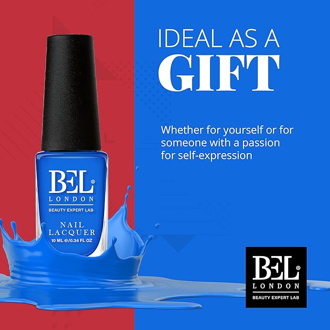 BL Urban Legend Luxury 6 Pack Multi-color Nail Polish Set - The Queen Of Deluxe - The Perfect Set For The Perfect Stylish Manicure - A Professional Quality Quick Dry Set For True Connoisseurs