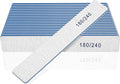 Nail File-Nail Files for Natural Nails 180/240 Grit, Emery Boards Nail Files Double Sided, 12 PCS Professional Manicure Tools for Nail Tech