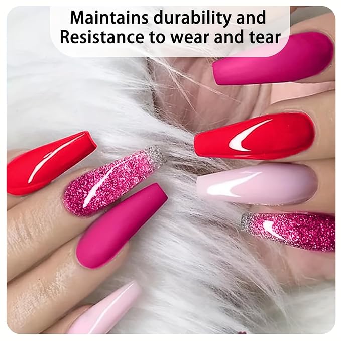 40 Color Gel Nail Polish Set, Full Colors Necessary Professional Nail Art DIY Tools, 8ml each Lasting and Durable Soak Off Gel/UV Gel Nail Polish Ideal for Nail Salon or Home DIY
