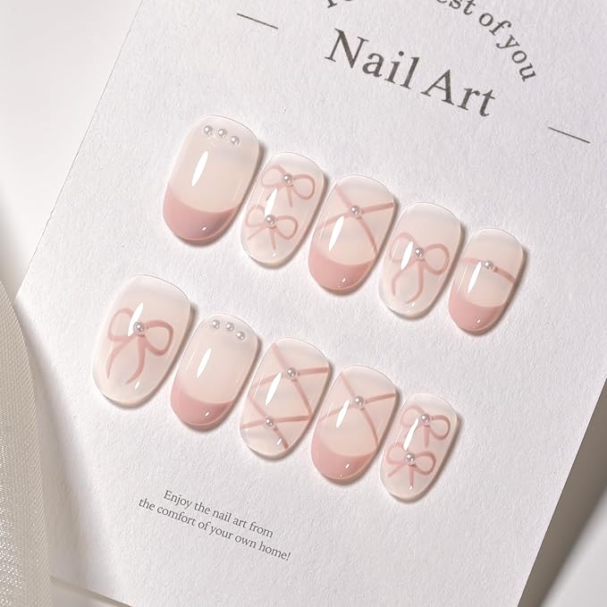 GAOY Baby Pink Swirl Gel Nail Polish Art Liner, 12ml Light Pastel Pink Color Nail Paint Design with Thin Brush, UV Light Cure for DIY French Manicure at Home