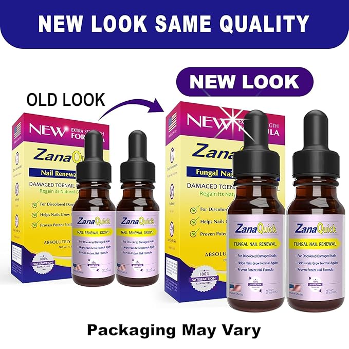 Extra Strength Toenail & Fingernail Repair Drops - Nail Care Renewal for Thick, Damaged & Discolored Nails - 6 Pack