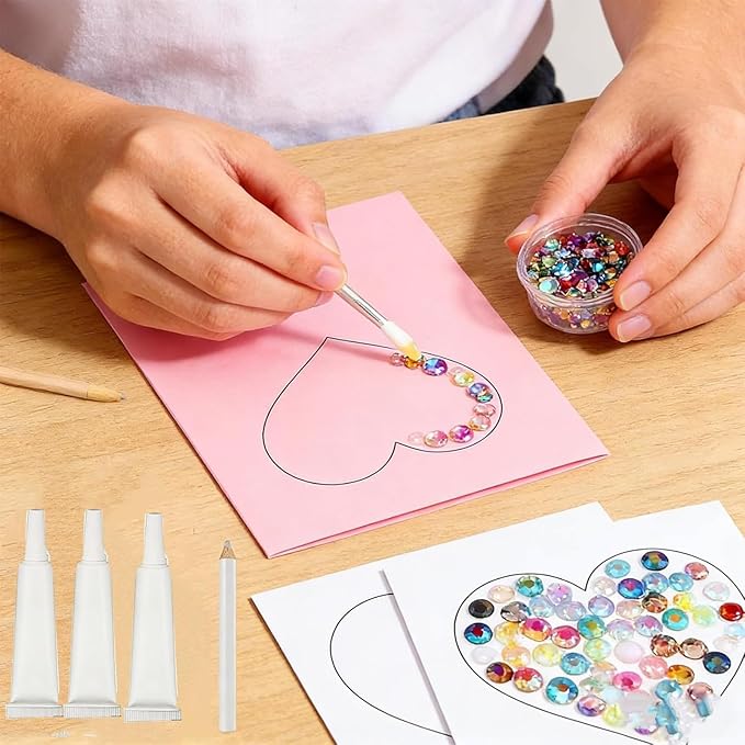 Colorful DIY Resin Rhinestone Kit - 32,000Pcs Resin Jelly Rhinestones for Bedazzling, Multicolor 3mm Flatback Gems with Storage Box & Tools for Nail Art, Clothing, Tumblers, Crafts Decor (30000PCS)