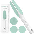 3-Sided Nano Glass Foot Callus Remover, Professional 3-in-1(Coarse, Medium, Fine) Foot File, Pedicure Tools for Feet Hard Skin Smooth Polishing (Turquoise)