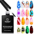 Beetles Blooming Gel, Blooming Gel Nail Polish Clear Uv Led Blossom for Spreading Effect Marble Natural Stone Watercolor Floral Print Soak off Diy Spring Nail Art Design Manicure Gifts for Women
