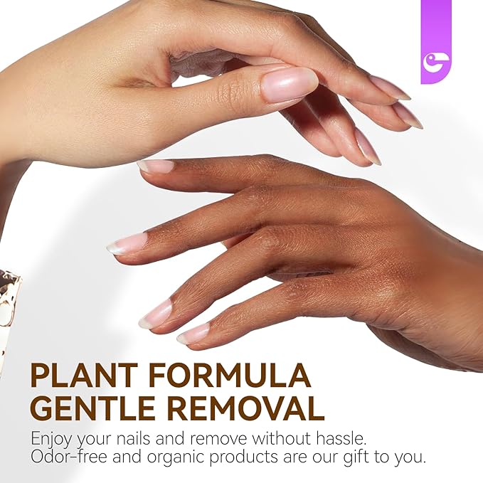6 in 1 Gel Nail Glue and Gel Nail Polish Remover Kit