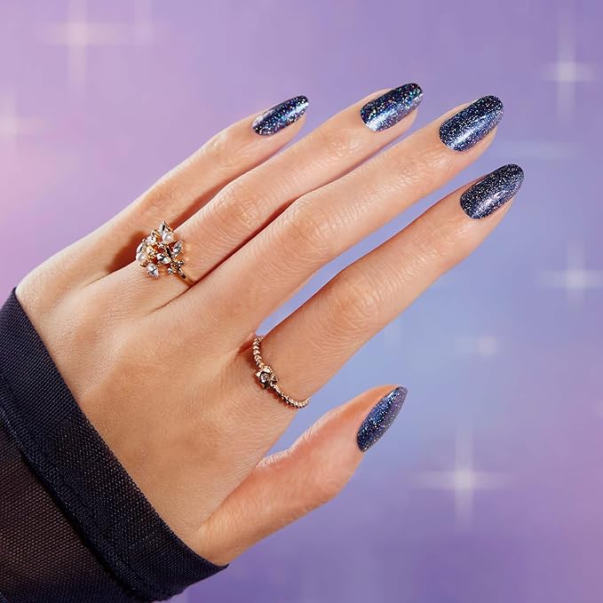 Color Street Dark Nebula Shimmer Nail Strips