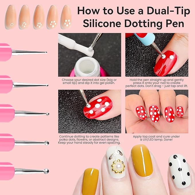 27 PCS Nail Art Brushes Set with Brush Stand Nail Sculpture Pen Dotting Tools For Paint 3D Nails,Nail Design Brush for Acrylic Gel Dip Powder Nail Extensions,French Manicure,for Home Salon