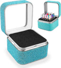 Nail Drill Bits Holder Rhinestone Case Box- 30 Holes Dustproof Portable Storage Box Efile Nail Bits Displayer Organizer Container for Manicure Tools