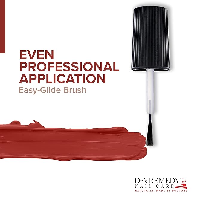 Dr’s Remedy Enriched Nail Polish: Non Toxic, All Natural, and Organic - Doctor Formulated: Strengthens, Restores, Heals, and Protects '24-Free' - ALTRUISTIC Auburn