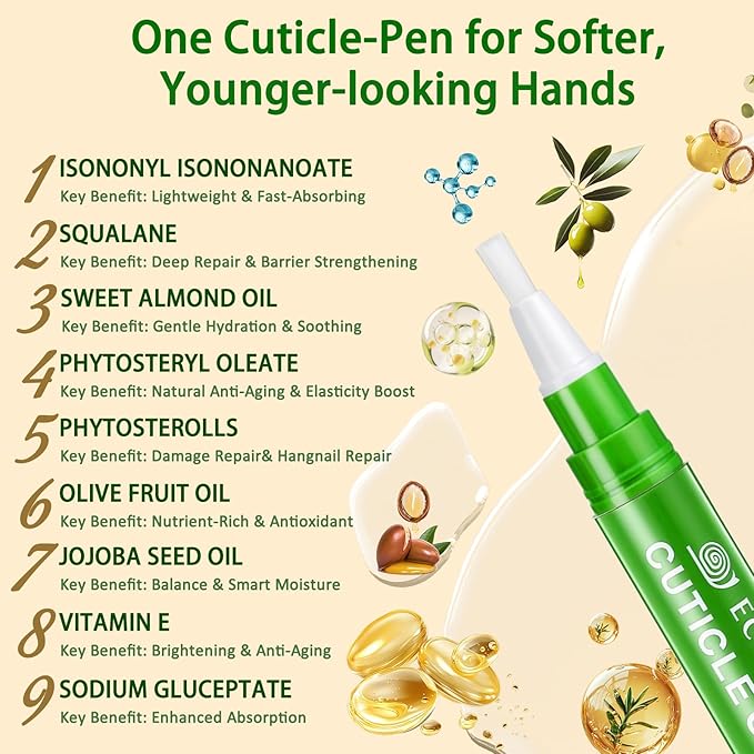3 IN 1 Nail Biting Prevention Kit for Kids & Adults -3 Pack Includes Extra Strength+ Gentle Bitter Polish + Cuticle Oil. Fast Drying Formula Stops Nail Biting & Thumb Sucking