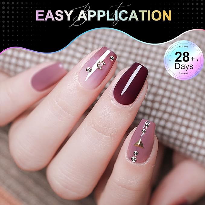 Short Coffin Nail Tips - 12 Sizes 240Pcs Pre-Etched Soft Gel Full Cover Soft Tips Half Matte False Nails Clear Acrylic Press on Fake Nails Gelly Extension DIY Manicure Gifts
