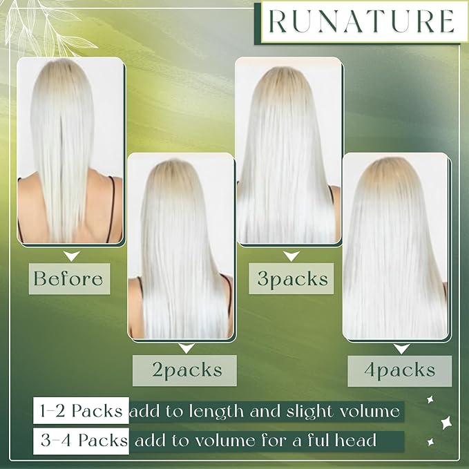 RUNATURE Nano Hair Extensions Human Hair Black Fading to Chestnut Brown Balayage Honey Blonde Nano Ring Hair Extensions Real Human Hair 22 Inch 50g