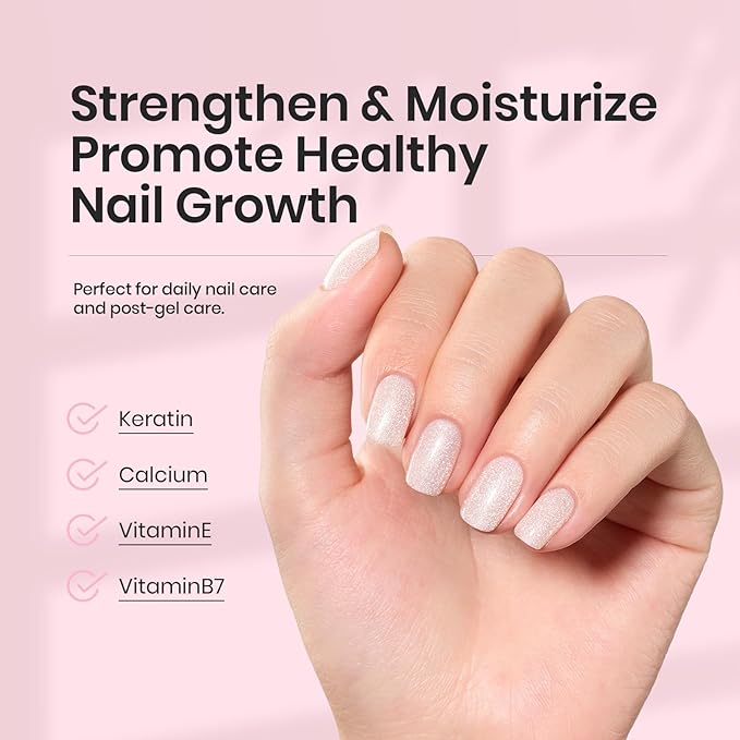 Beetles Base Color Gel Nail Polish Set – 6 Colors Nude Gel Polish, 5 in 1 Builder Rubber Base Coat, Self Leveling Soak Off U V LED Lamp Cure Strengthening for Natural Nails and French Manicure