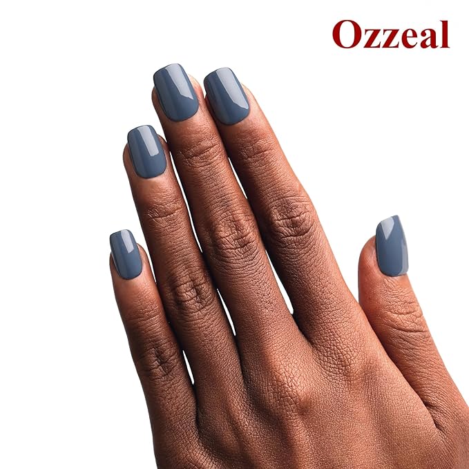 Gel Polish, 15ml Lead Grey Gel Nail Polish Autumn Winter Soak off LED UV Art Starter Manicure Salon DIY at Home for Girl Women