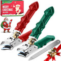 2026 Toenail Clippers for Thick Toenails, Wide Opening Nail Clippers, Heavy Duty Ingrown Toenail Clippers Nail Cutters, Ultra Sharp Slanted Nail Clippers with Long Handle