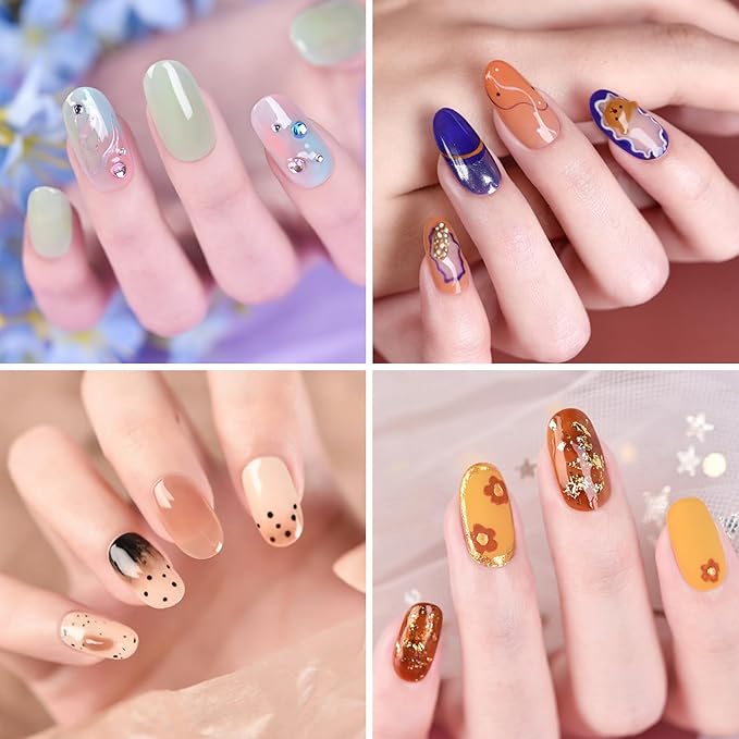 10Pcs False Nail Swatches Wheels Nail Polish Display Wheel Nail Display Color Sample Swatch Wheel Plastic Nail Art Color Tester Wheels for Manicure Swatches Color Show