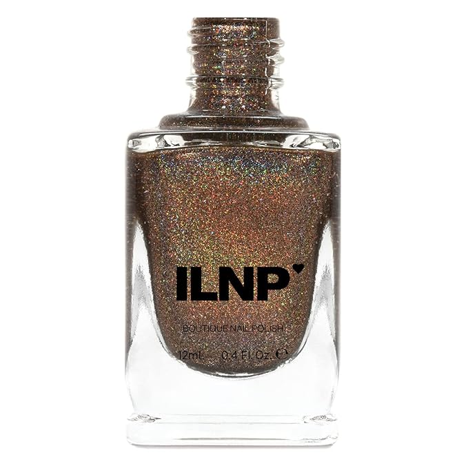 ILNP Mona Lisa - Mocha Brown Ultra Holographic Nail Polish