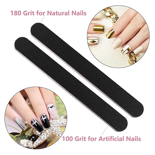 16 Pcs Nail Glues Set,10 PCS Nail Glue for Acrylic Nails,Adhesive Super Bond for Fake Nails,1 Nail Clipper Cutter for Fake Nails,5 Double Sided Emery Nail Files,Nails Manicure Salon Nail Art DIY