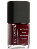 Dr’s Remedy Enriched Nail Polish: Non Toxic, All Natural, and Organic - Doctor Formulated: Strengthens, Restores, Heals, and Protects '24-Free' - SASSY Scarlet