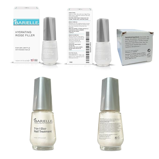 Barielle Miracle Nail Fixers Collection: 4-PC Nail Strengthening, Cuticle Care & Nail Treatment Collection