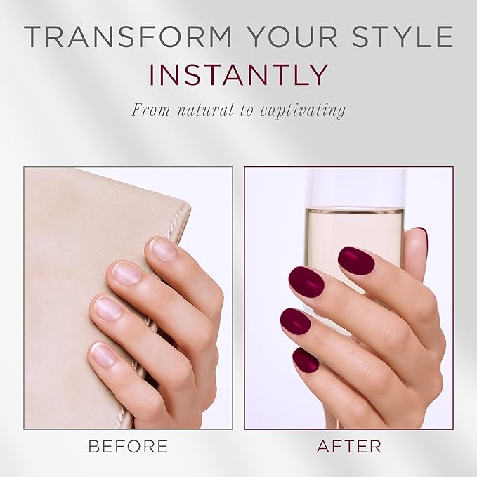 Cote Beauty’s Sangria, Plum Natural Nail Polish, Smooth & Cream Finish, Jewel-Tone, Long Lasting Nail Polish, Chip-Resistant, Vegan & Cruelty-Free, Made in USA, Ideal For Every Occasion, 0.27 Fl Oz