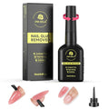 UNA GELLA Nail Glue Remover for Press on Nails 15ml Upgraded Stick & Remove 2 in 1 Acrylic Nails Remover for False Nails Tips Acetone-Free Gentle Gel Nail Remover, Not for Gel Polish Base Coat