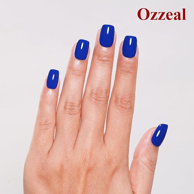 Gel Polish, 0.5 Fl Oz Electric Blue Nail Gel Polish Spring Summer Art Starter Manicure Salon DIY Soak off UV LED Design