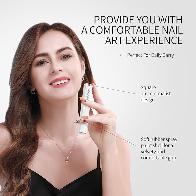 SAVILAND UV Light for Nails: Handheld Gel Lamp for Gel Nails Flash Cure Lamp for LED Nail Lamp Portable Mini Nail Dryer Polish Nail Glue USB Flash Cure Light Home DIY Manicure Art