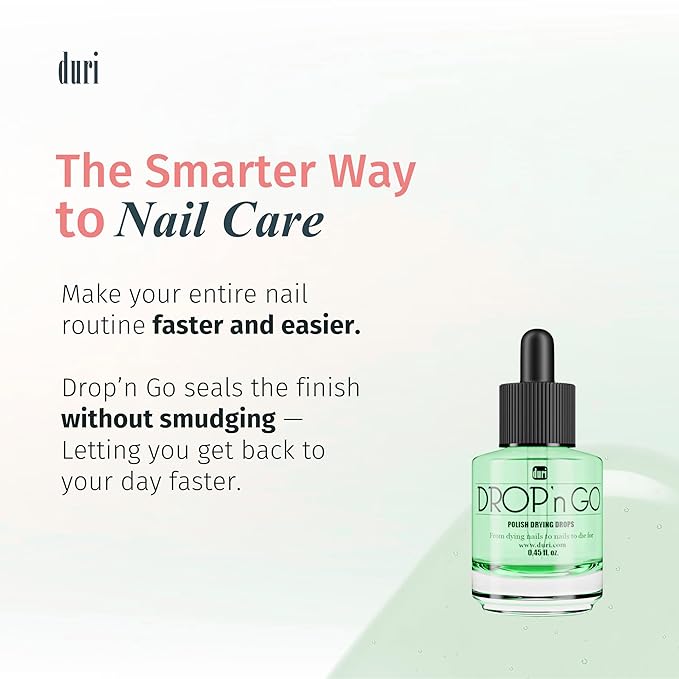 Duri Cosmetics, Drop'n Go Quick Dry Nail Drops (Drop'n Go (Pack of 3)